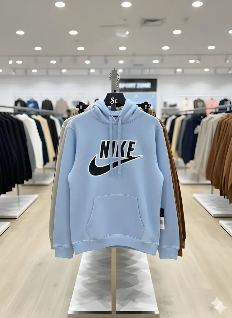 Nike Hoodies (3XL, Sky blue)