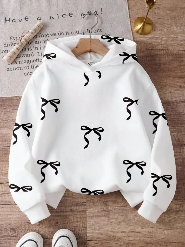 Zara Hoodies for Girls (3XL, White)